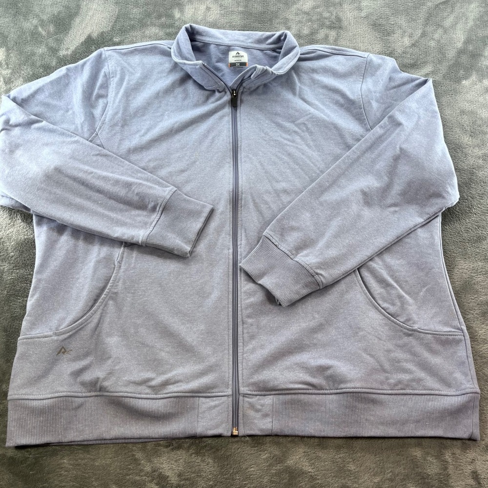 Ridgecut Toughwear Womens 3X Full Zip Sweatshirt Mock Neck Purple RC 11011